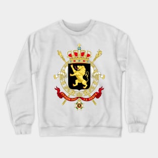 State Coat of Arms of Belgium Crewneck Sweatshirt